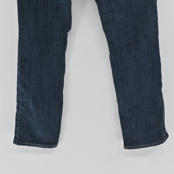 Vtg Y2k VGS Womens Jeans Size 8 Dark Wash Mid Rise Slim Straight Leg Stretch - Picture 13 of 13